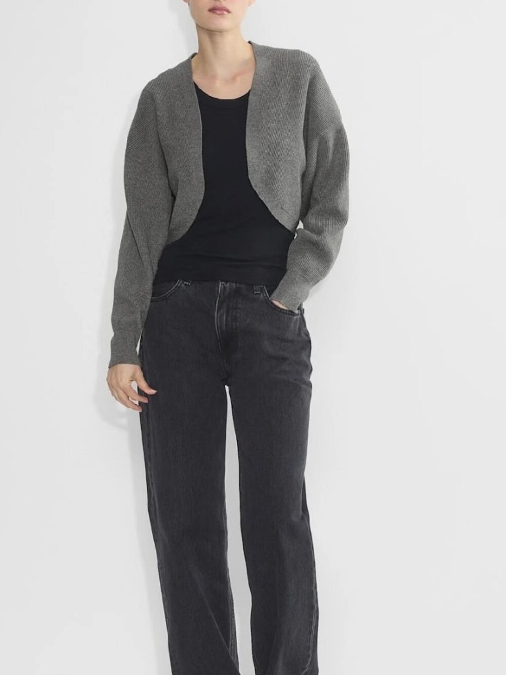 ARITZIA BABATON women's decision shrug cardigan small